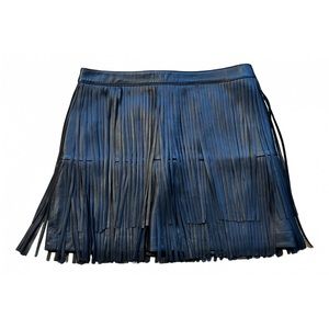 Zadig and Voltaire leather skirt